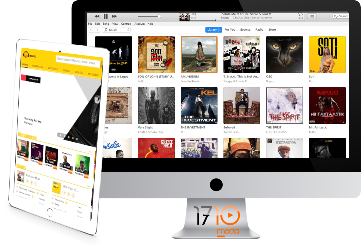 1710Media is a Digital Music Distribution platform. Sell your music on Spotify, iTunes, Apple Music, BoomPlay, Tidal today.