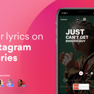 How to add Lyrics to Instagram and Facebook